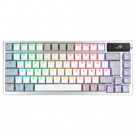 ASUS ROG Azoth White keyboard Gaming USB + RF Wireless + Bluetooth