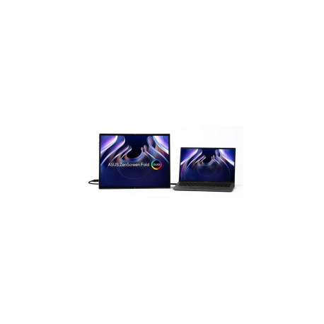 ASUS ZenScreen Fold OLED MQ17QH computer monitor 43.9 cm (17.3") 2560 x 1920 pixels Quad HD Sil