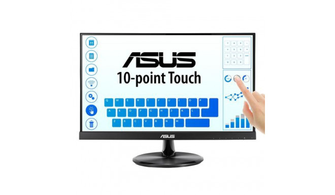 ASUS VT229H computer monitor 54.6 cm (21.5&quot;) 1920 x 1080 pixels Full HD LED Touchscreen Bla