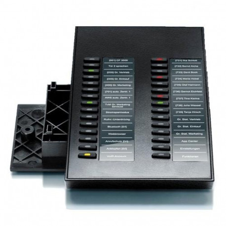 Auerswald COMfortel Xtension300 IP add-on module Black 30 buttons