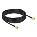 DeLOCK Antenna Cable RP-SMA plug to RP-SMA plug LMR/CFD100 10 m low loss