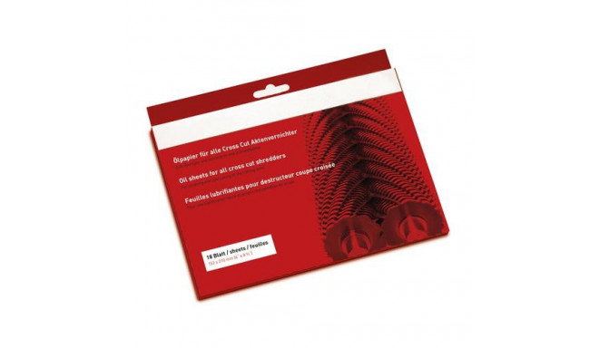 Ideal 9000631 paper shredder accessory 18 pc(s) Lubricant sheets