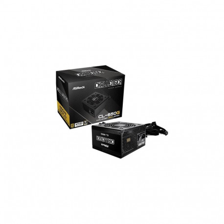 Asrock CL-650G Challenger power supply unit 650 W 20+4 pin ATX ATX Black