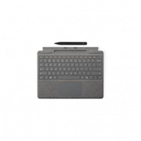 Microsoft Surface Pro Keyboard with Slim Pen for Business QWERTZ German Microsoft Cover port Platinu