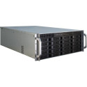 Inter-Tech IPC 4U-4420 Rack Blue, Stainless steel