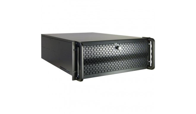 Inter-Tech IPC 4U-4129L Rack Metallic, Silver