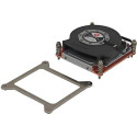 Inter-Tech Q-3 Processor Heatsink/Radiatior 8 cm Black, Silver 1 pc(s)