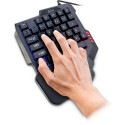 Inter-Tech KB-3035 keyboard Gaming USB QWERTY Black