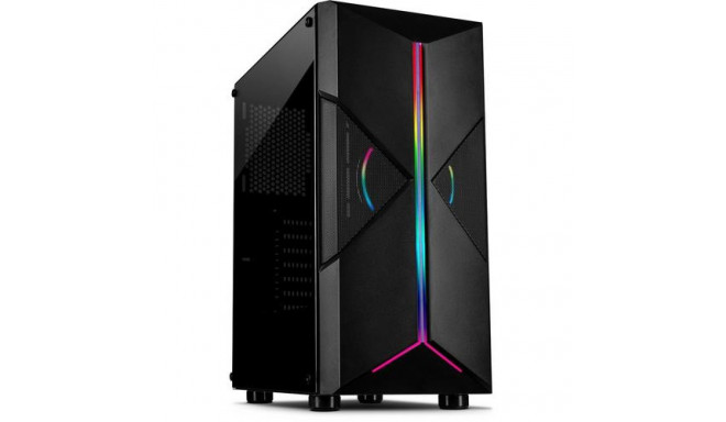 Inter-Tech IT-3306 CAVY Tower Black
