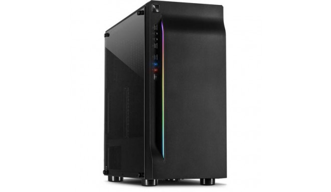 Inter-Tech A-3411 Creek Tower Black