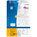 HERMA Inkjet labels A4 25.4x25.4 mm white paper matt 1650 pcs.