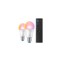 WiZ Bulb 60 W A60 E27 x2 with remote