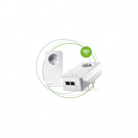 Devolo Magic 2 WiFi next Starter Kit 2400 Mbit/s Ethernet LAN Wi-Fi White 2 pc(s)