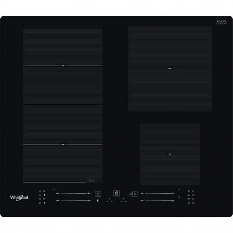 Whirlpool WF S7560 NE Black Built-in 60 cm Zone induction hob 4 zone(s)