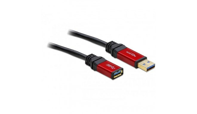 DeLOCK 1.0m USB 3.0 A M/F USB cable USB 3.2 Gen 1 (3.1 Gen 1) 1 m USB A