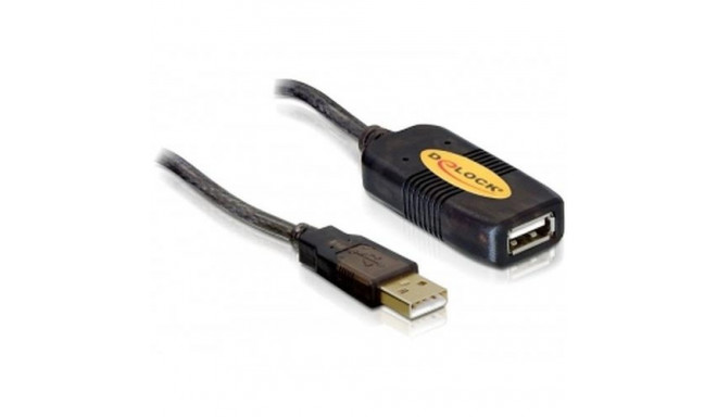 DeLOCK 82446 USB cable USB 2.0 10 m USB A Black