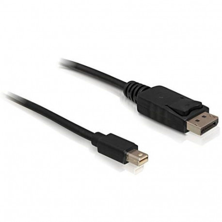 DeLOCK mini DP/DP 1.2 2 m Mini DisplayPort DisplayPort Black