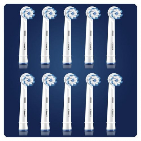 Oral-B Sensitive Clean 80339602 toothbrush head 10 pc(s) White