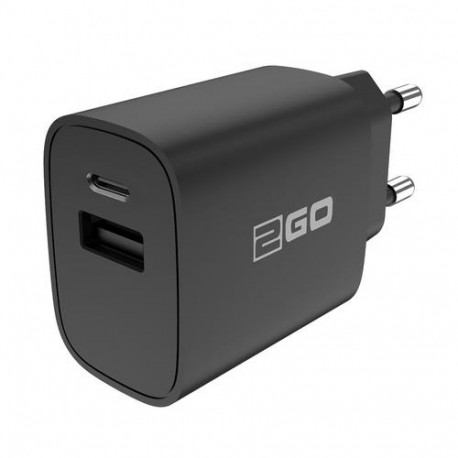 2GO 797273 mobile device charger Black Indoor