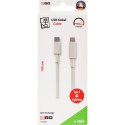 2GO 795848 lightning cable 1 m White