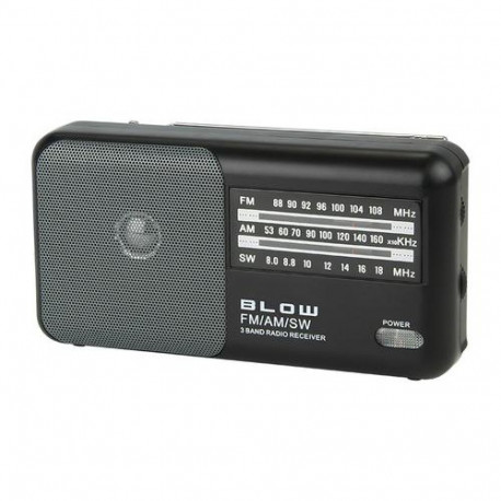 BLOW 77-533# radio Portable Analog Black