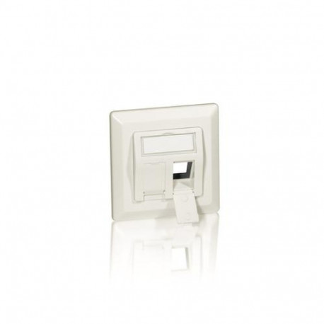 Equip 2-Port German Faceplate