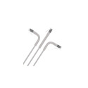 Intellinet 745130 networking cable Grey 1 m Cat6a F/FTP (FFTP)