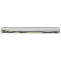 Intellinet Patch Panel, Cat6a, FTP, 24-Port, 1U, Shielded, 90° Top-Entry Punch Down Blocks, Grey