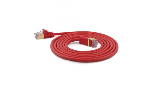 Wantec 7155 networking cable Red 0.1 m Cat7 S/FTP (S-STP)