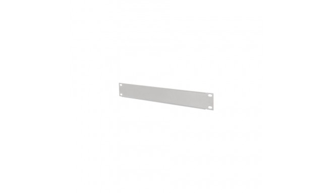 Intellinet 10&quot; Blank Panel, 1U Cover for Unused Space in 10&quot; Cabinet, Metal, Grey