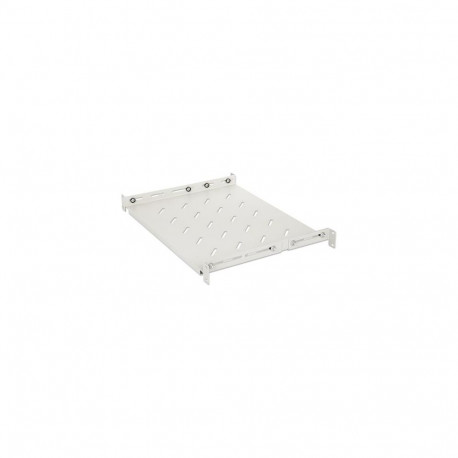 Intellinet 19" Fixed Shelf (adjustable), 1U, 350mm shelf depth, 350 to 550mm adjustable rai
