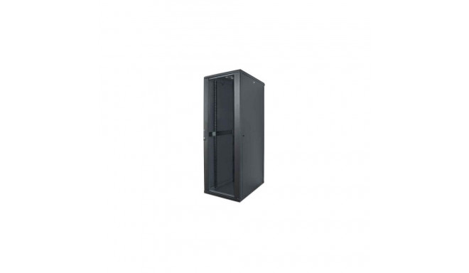 Intellinet 19" Network Cabinet - Free Standing, 22U, 600x800mm (width x depth), Black, Flat