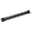 Intellinet 19" Wall Mount Rails, 6U, Black, 2-pack