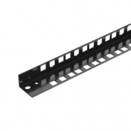 Intellinet 19" Wall Mount Rails, 12U, Black, 2-pack