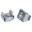 Intellinet Cage Nut Set (20 Pack), M6 Nuts, Bolts and Washers, Suitable for Network Cabinets/Server 