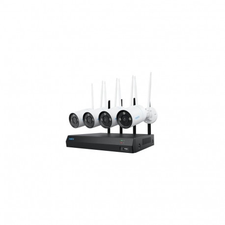 Reolink NVS12-8MB4W - 4K Security Camera System, Wi-Fi 6, Person/Vehicle/Animal Detection, 12-Channe
