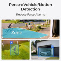 Reolink TrackMix Series P760 - 4K Outdoor Camera, Dual View, Auto-Zoom Tracking, PoE Connection, Col