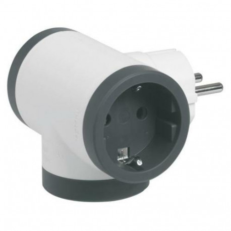 Legrand 694520 power plug adapter Type F Black, White