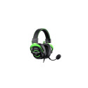 Havit H2002E - gaming headphones, black and green