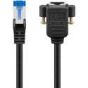 Goobay 65644 networking cable Black 3 m Cat6a S/FTP (S-STP)