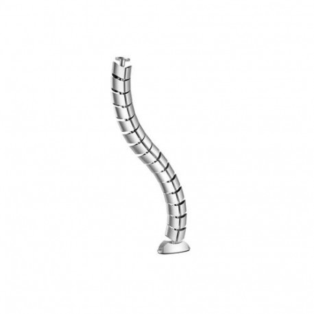 Equip Double-Channel Cable Management Spine, Silver