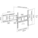 Equip 37"-70” Articulating TV Wall Mount Bracket