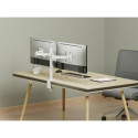 Equip 17"-32" Articulating Dual Monitor Desk Mount Bracket, White