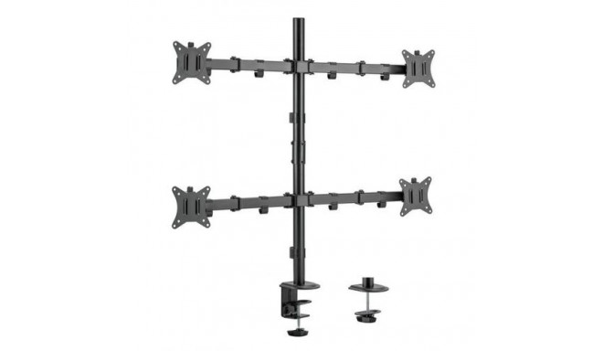 Equip 17"-32" Articulating Quad Monitor Desk Mount Bracket