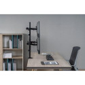 Equip 17"-32" Articulating Quad Monitor Desk Mount Bracket