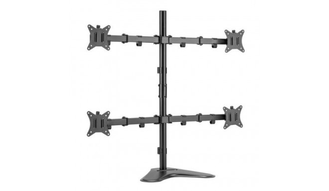 Equip 17"-32" Articulating Quad Monitor Tabletop Stand
