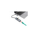 DeLOCK 3 Port USB 5 Gbps Hub + Gigabit LAN with USB Type-C or USB Type-A connector in metal case