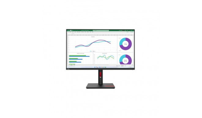 Lenovo ThinkVision T32h-30 LED display 80 cm (31.5&quot;) 2560 x 1440 pixels Quad HD Black