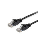 Equip Cat.6 U/UTP Patch Cable, 7.5m, Black