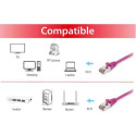 Equip Cat.6 S/FTP Patch Cable, 40m, Purple